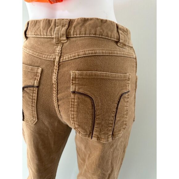 Vintage Mossimo Y2k High-Rise Brown Corduroy Pants Retro Bootcut Jeans size 7 - Picture 6 of 9